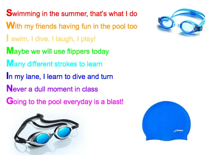 Swimming перевод транскрипция. Sport poem. Poems about Sport. Sport poems for Kids. Poem about Sports.
