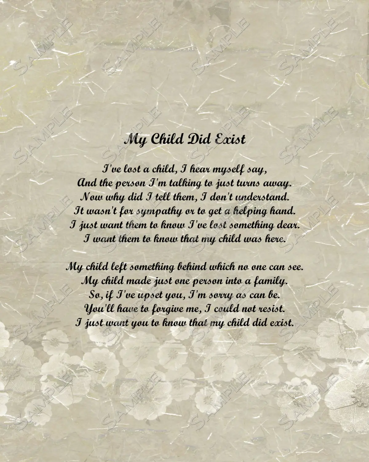 Memorial/Remembrance Gift-Sympathy Poem-Loss Of  Husband-Wife-Child-Sibling-Parent-Grandparent-Family Member-Friend-One  Memory Away Poem, Tribute To A Friend Sample