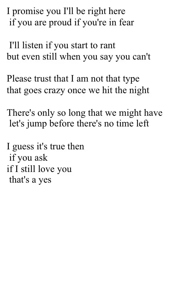 i still love you poems
