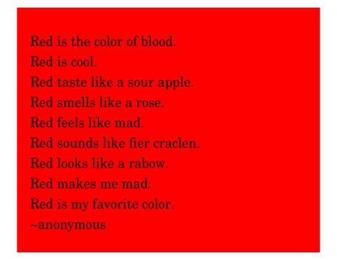 Who is me red. Poem Colour Colour Colour. Color me Red стих. Apple is Red poem. Cool текст.