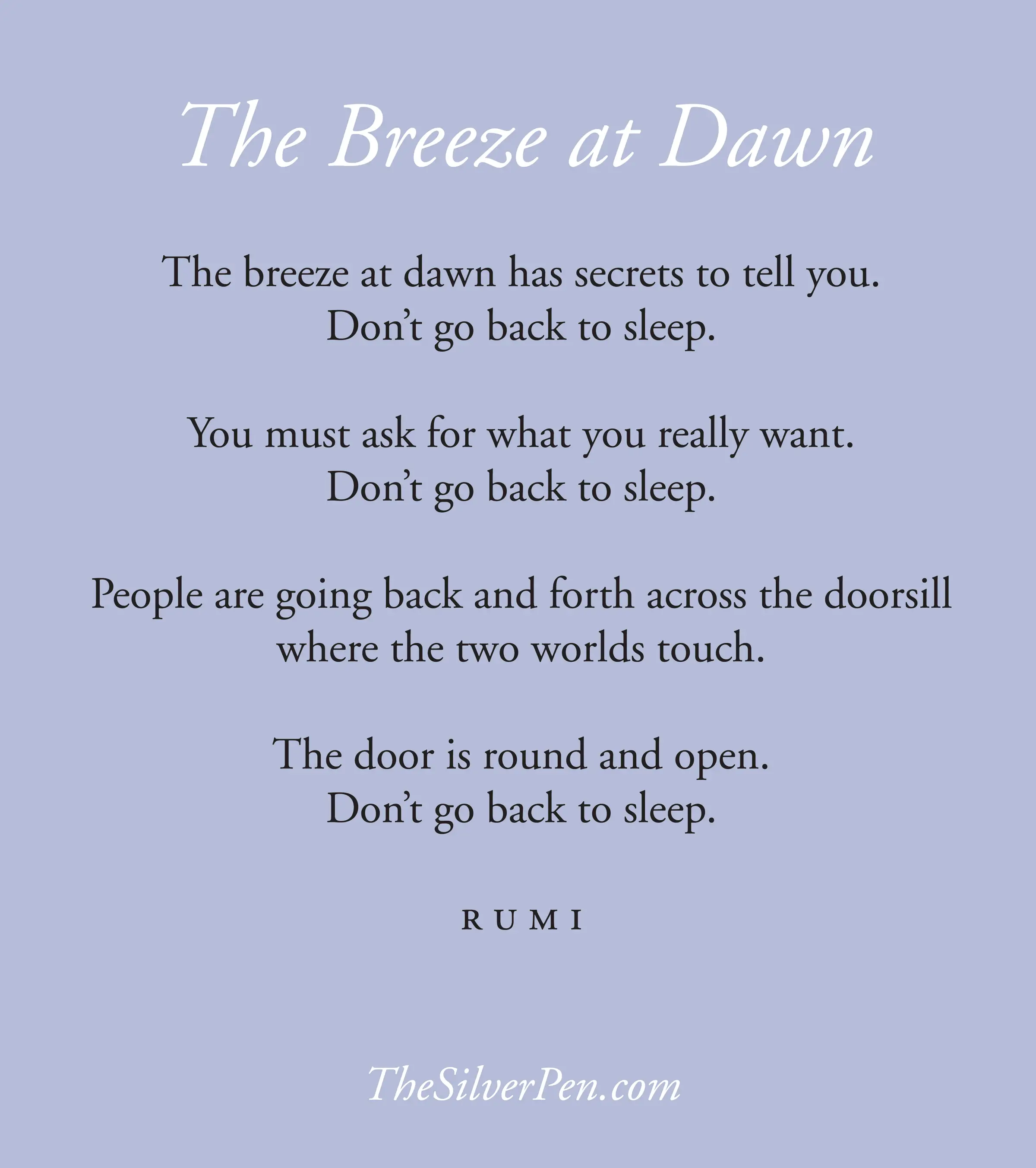 rumi the guest house urdu poem