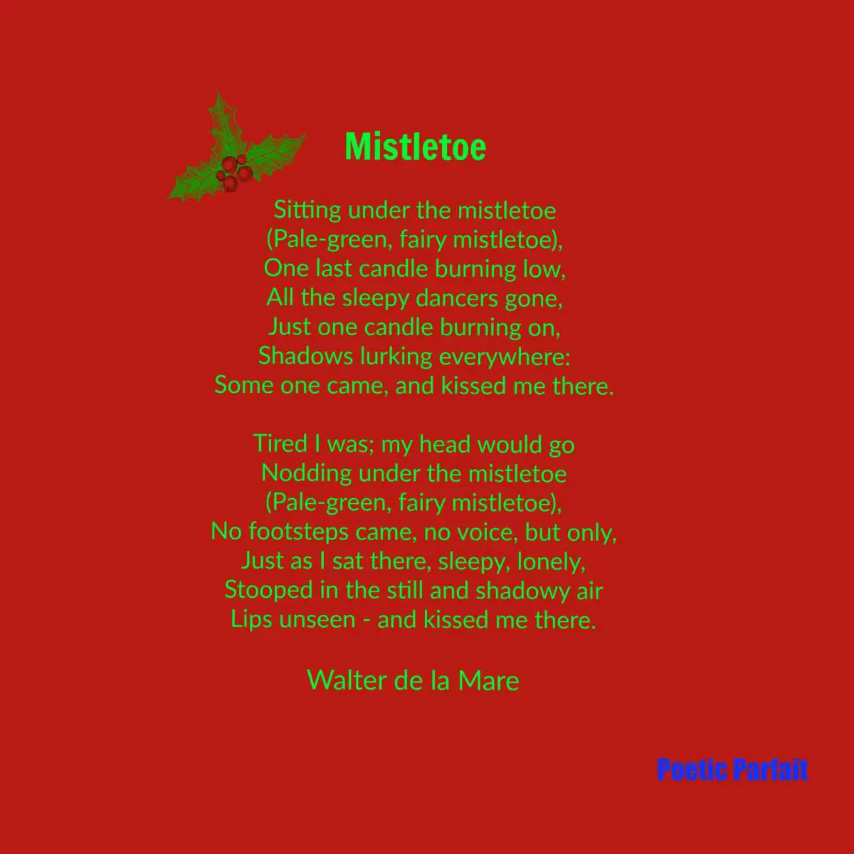 Mistletoe Poems