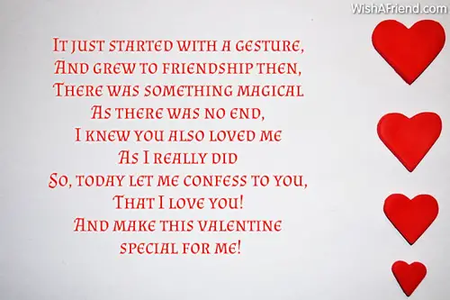 Poems short valentine love Poems for