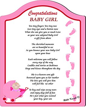 baby girl on the way poems