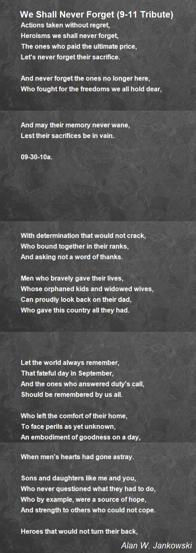 9 11 Poems