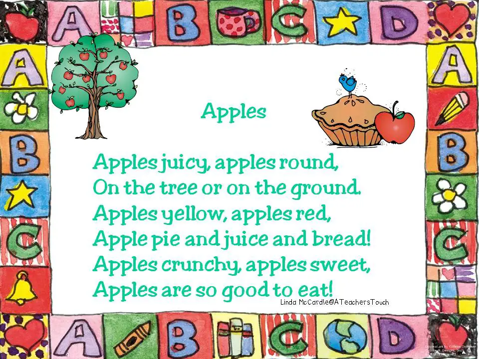The apple am little. Apple poems for Kids. Poem about Apple. Apples Rhyme. Poem about food for children.