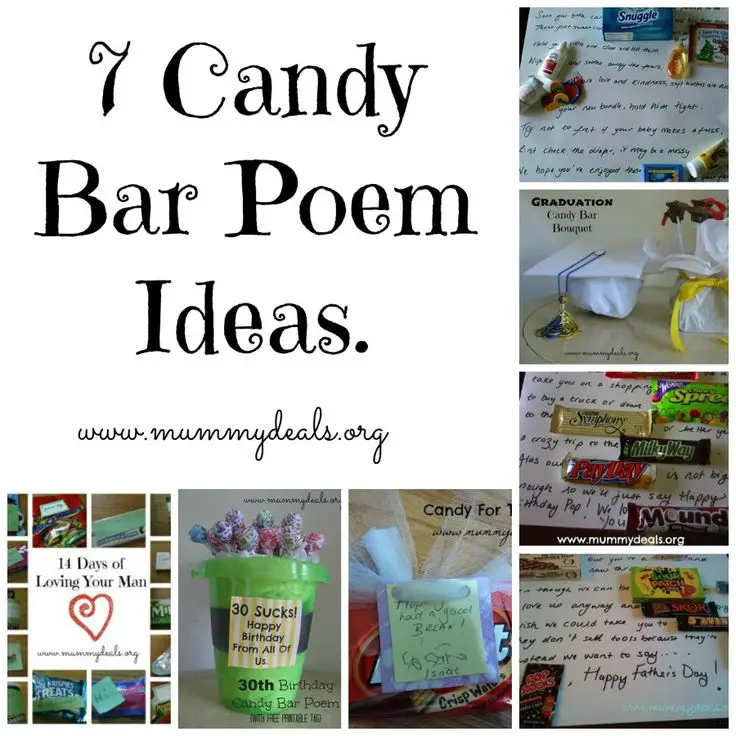 Candy Bar Poems