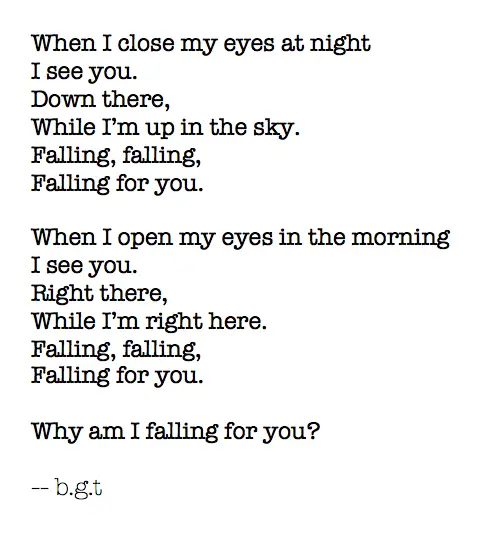 Falling Poems