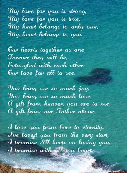 For www love husband poems I Love