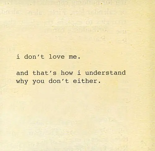 Why Don T You Love Me Poems