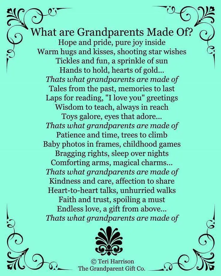 Download Grandparents Day Poems