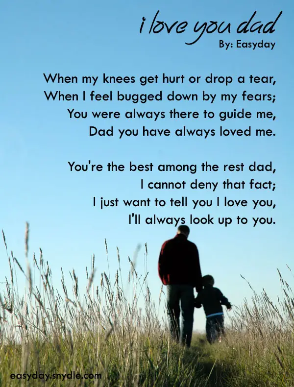 father and daughter poems
