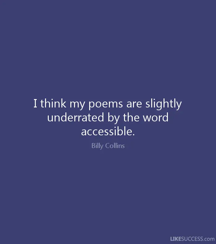 Underrated Poems