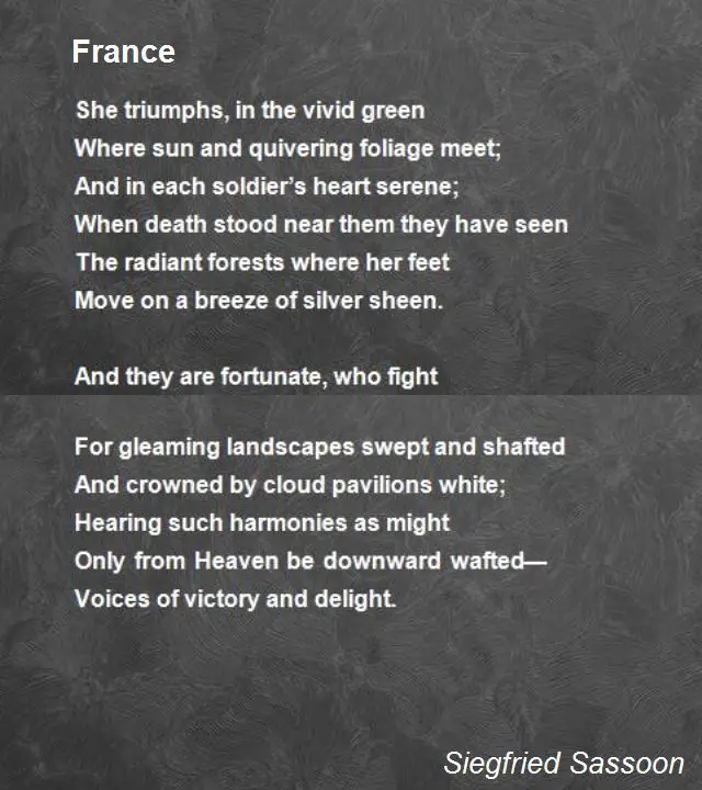 France Poems