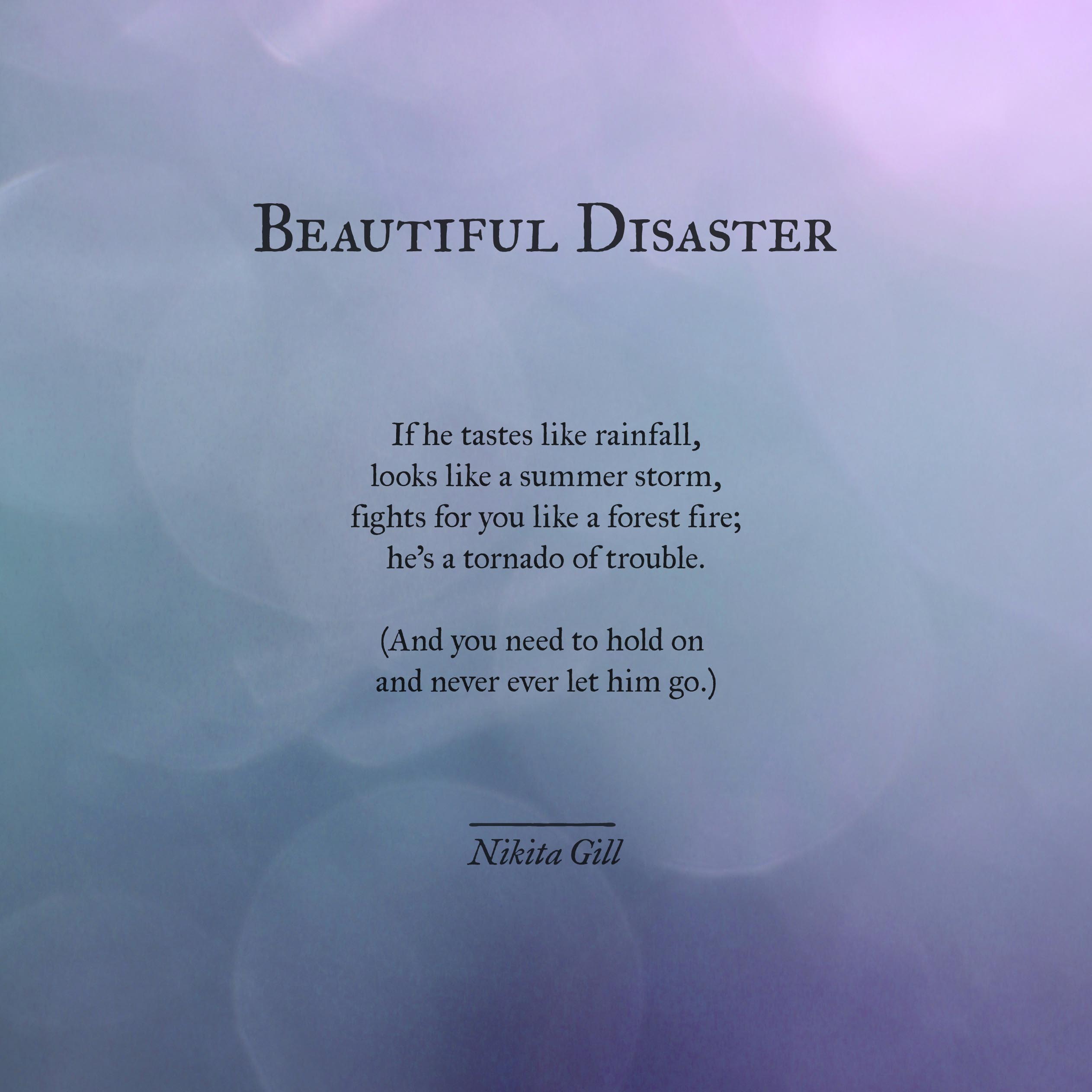 Poems About Natural Disasters Images All Disaster Msimages Org