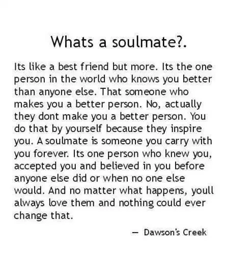 Have found poem soulmate i my You are