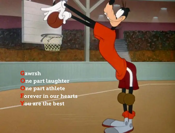 Basketball Acrostic Poems