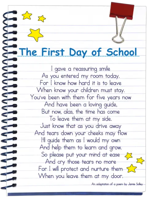 Текст my school. Текст my first Day at School. Poems for Kids in English about School. Текст my School Day. My first Day at School сочинение.