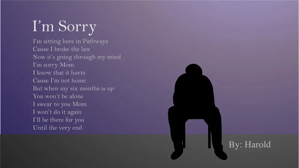 Wife poem sorry to my I Am