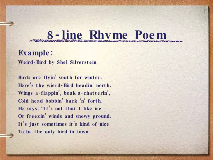 8 Lines Poems