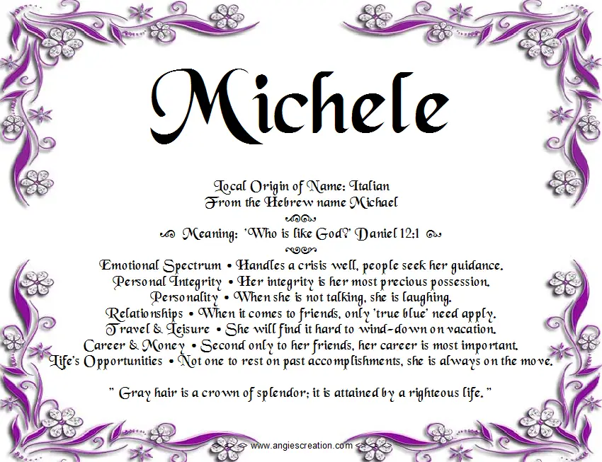 Michelle Poems