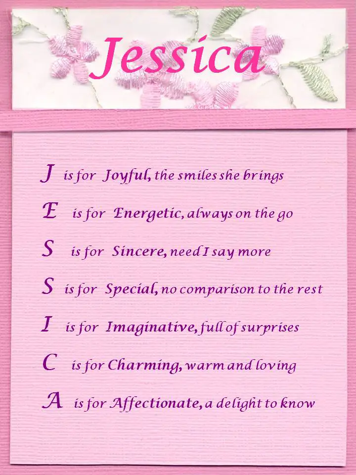 Jessica Poems