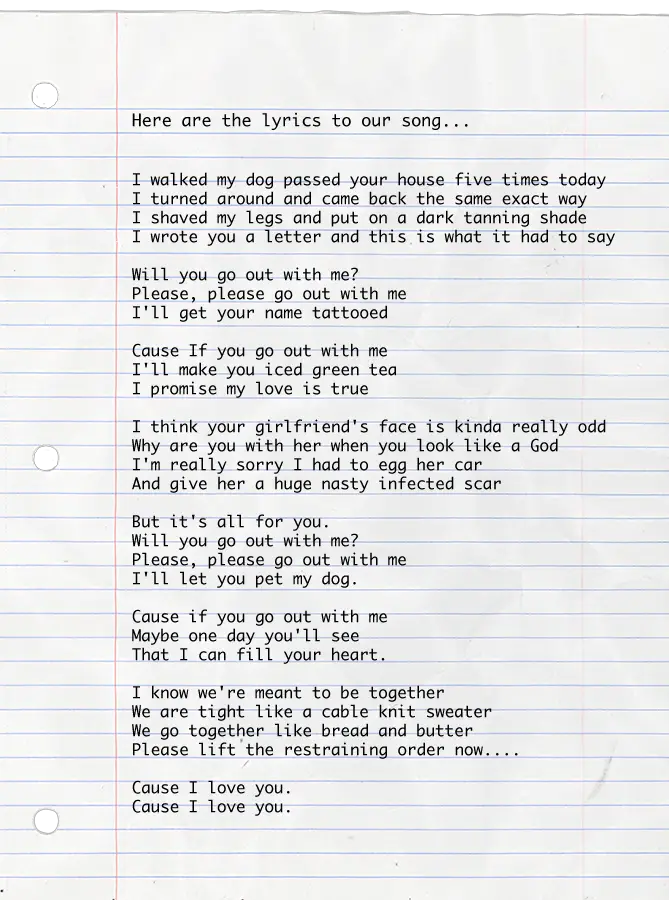 Me love you will poems ever 15 Sexy