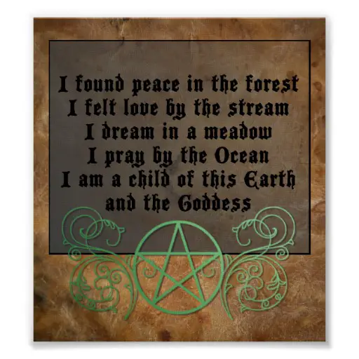 Wiccan Poems