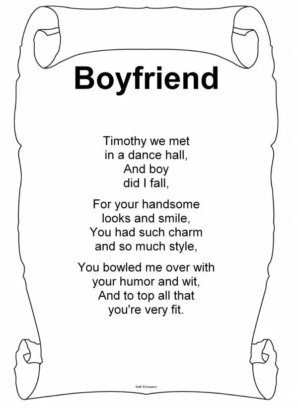 love poems for boyfriend