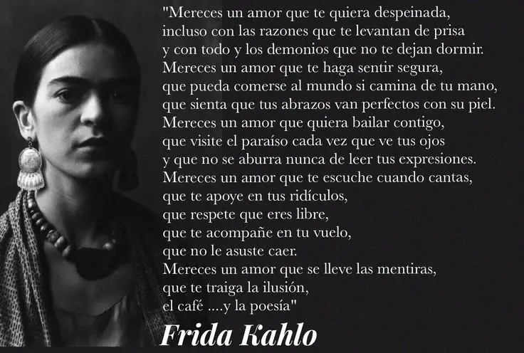 Kahlo espanol frida citas en Las 20