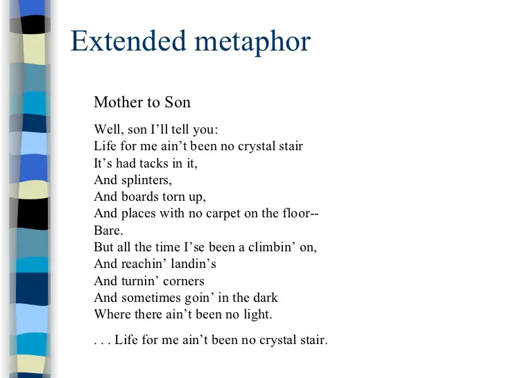 homework metaphor poem