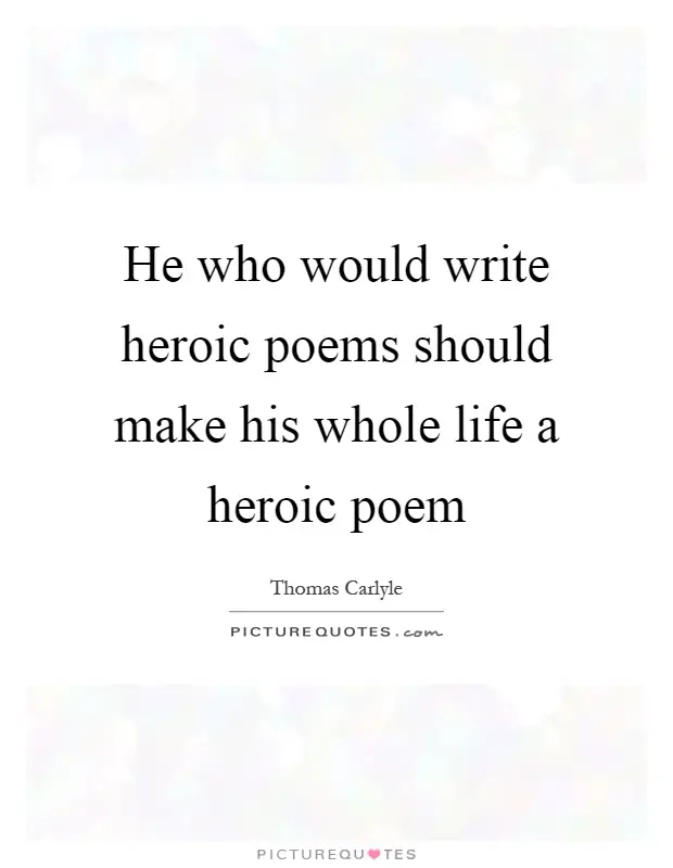 heroic-poems