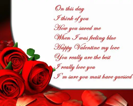 Valentimes Poems