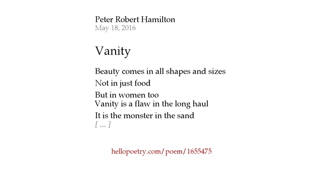 Vanity Poems