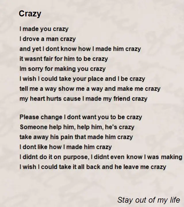 Песня крейзи лайф. Crazy текст песни. Crazy Crazy песня текст. Crazy all my Life перевод. Crazy 3 текст.