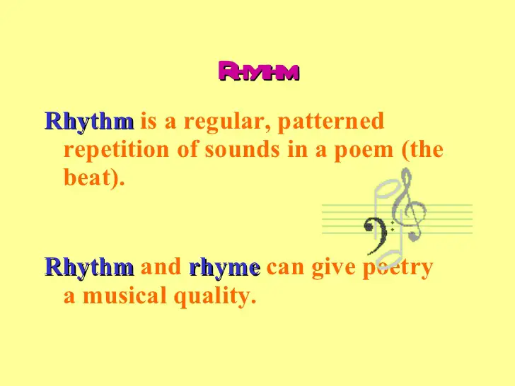 Rhythmic Poems