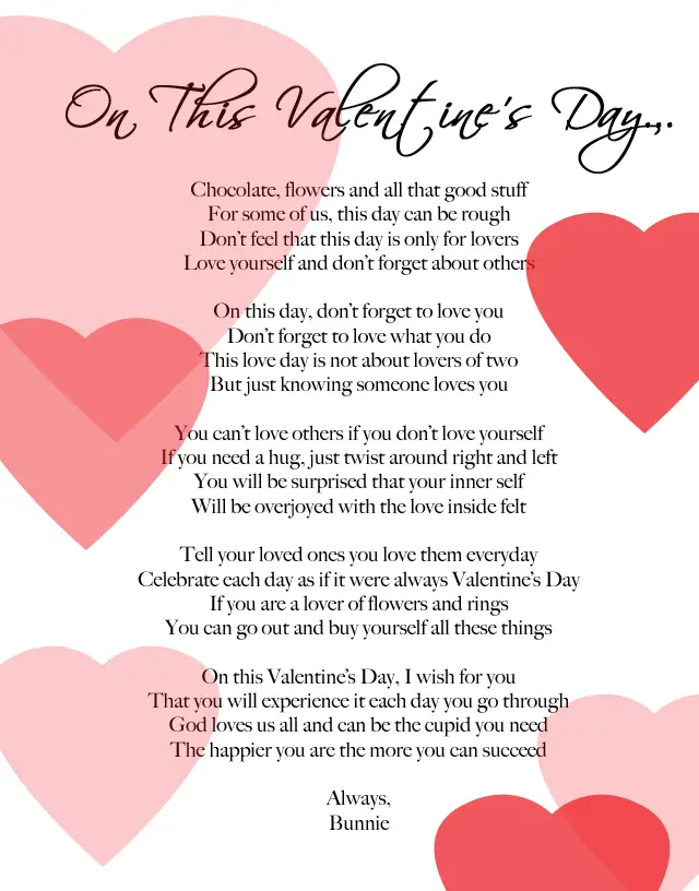 Mom Valentine Poems ... 