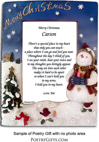 Christmas Love, in S, man Frame. poetrygifts.com. helpful non helpful. 