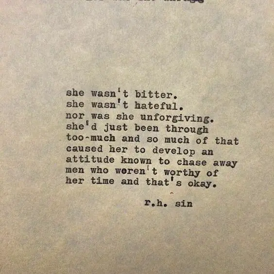 Bitter Poems