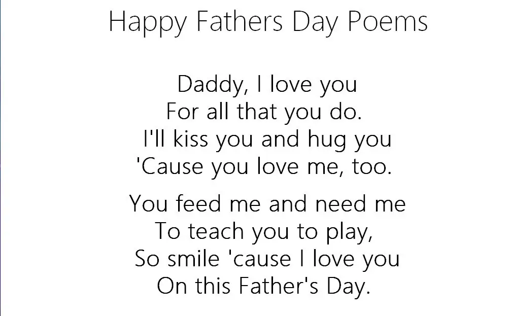 Happy fathers day. 