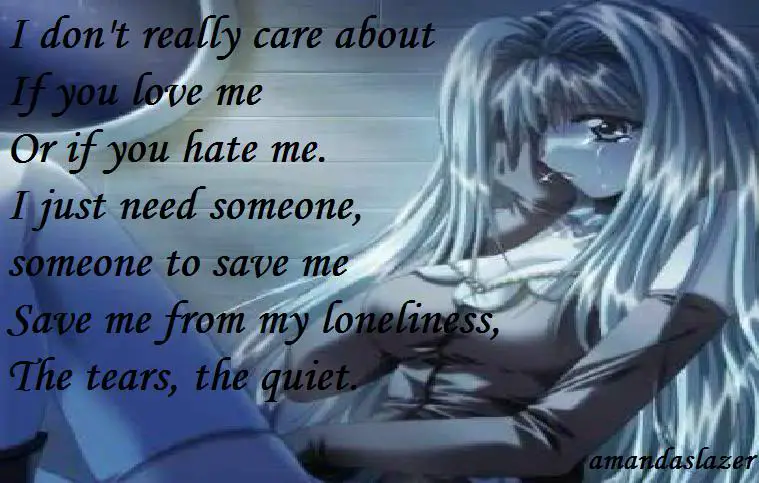 Featured image of post Anime Poems Sad Look through the ones that are suffering and help them and maje them smile sad