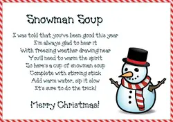 Snowmen Poems