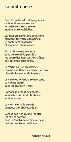 Artaud Poems