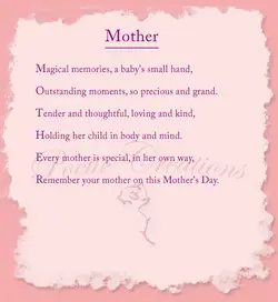 Moms Poems