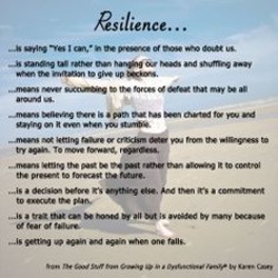 Resilience Poems