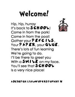 Welcome Poems