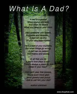 First fathers day Poems