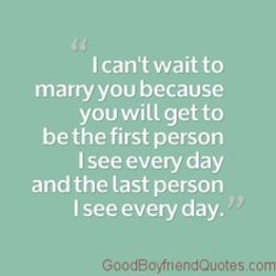 I want to marry you quotes