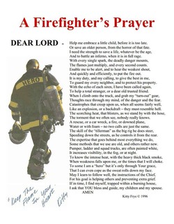 Firefighters Poems