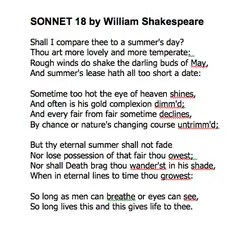 sonnet 73 is writen in iambic pentameter.